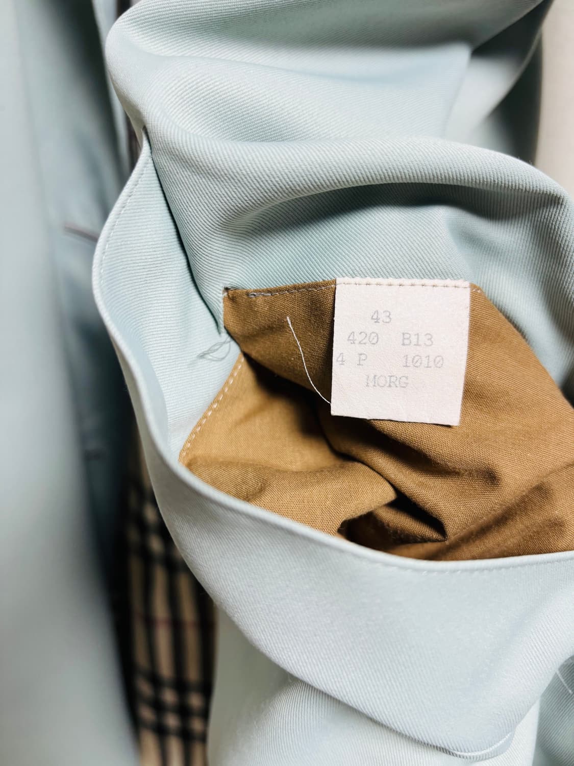 BURBERRY LONDON 클래식 체크 안감 싱글 트렌치코트 상품이미지6