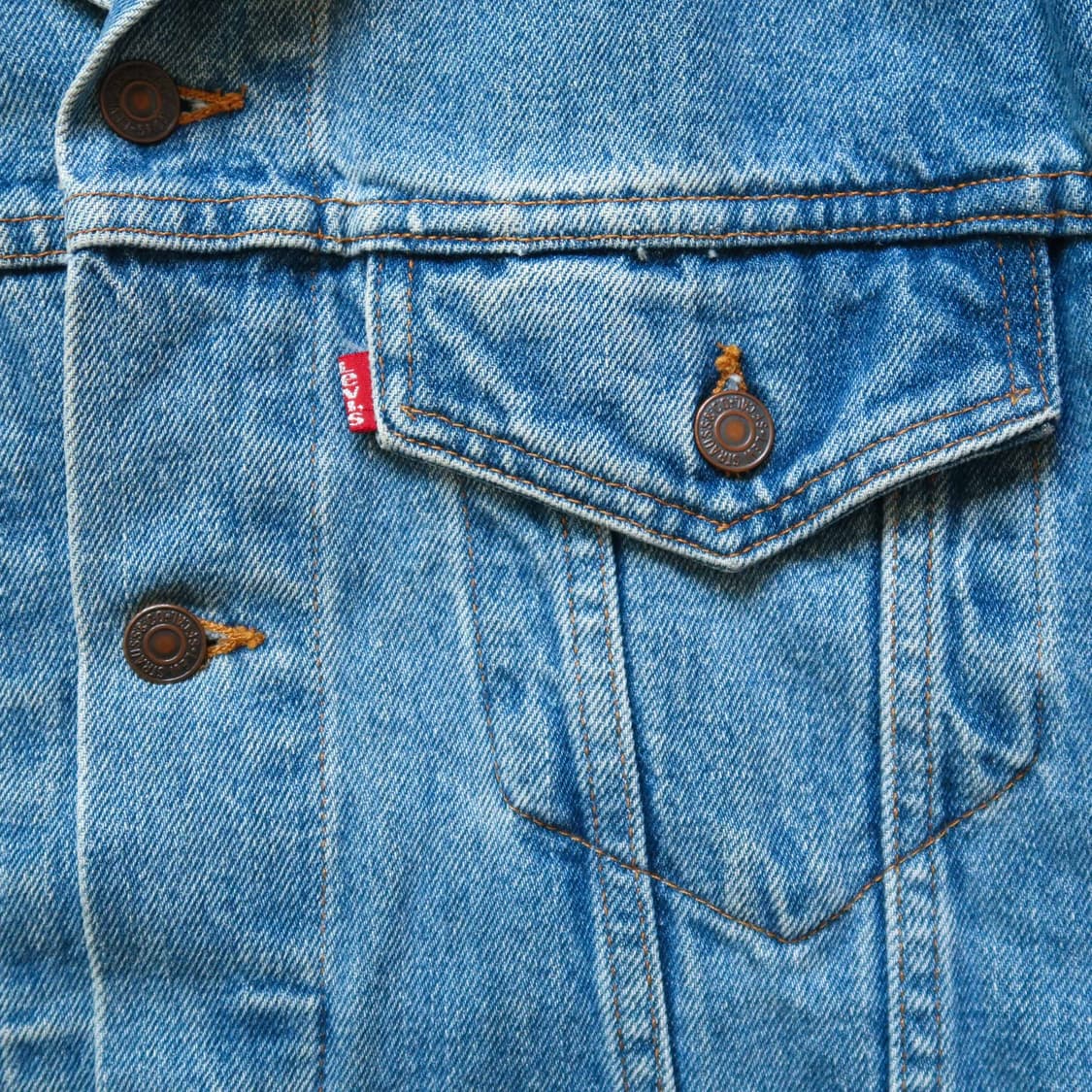 [Made in U.S.A] 빈티지 90s 리바이스 데님 트러커 자켓 상품이미지5