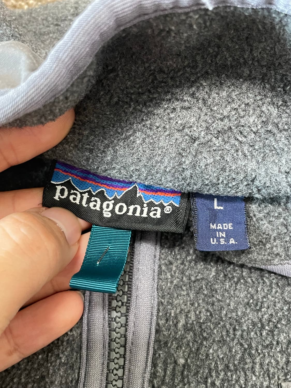 90s USA Patagonia fleece 빈티지 풀집 후리스 상품이미지3