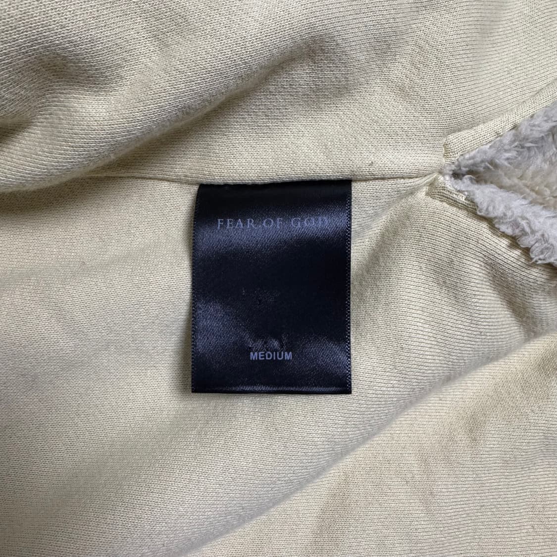 피어오브갓 4th collection 셰르파 후디 상품이미지3