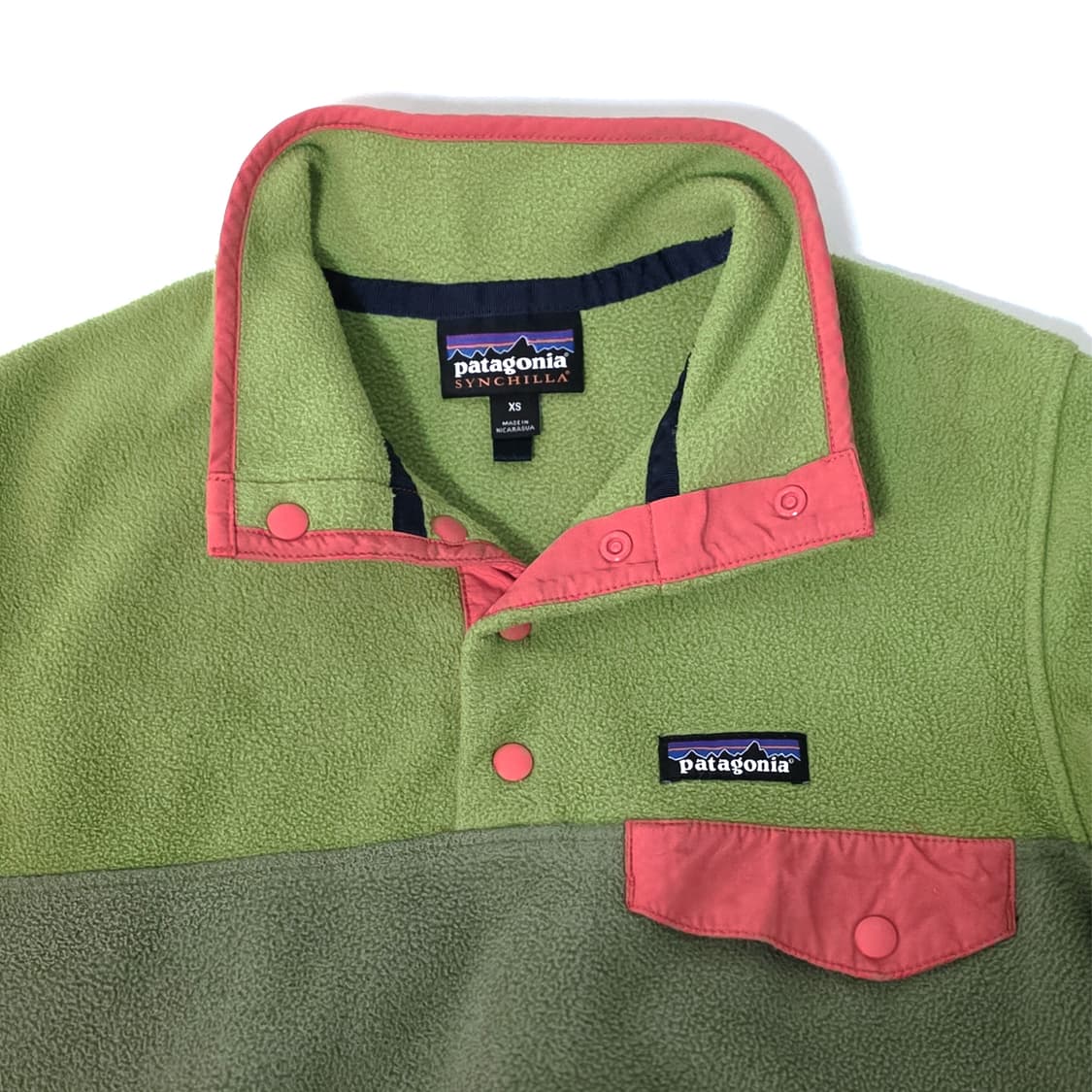 [W/XS] 파타고니아 신칠라 스냅티 그린 상품이미지4