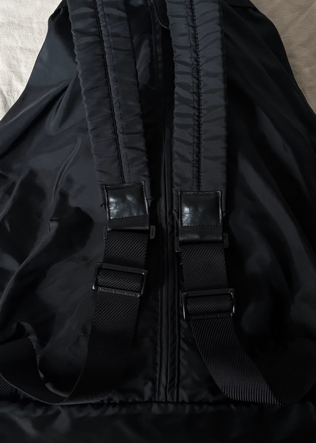 요지야마모토 나일론 레더 백 상품이미지3