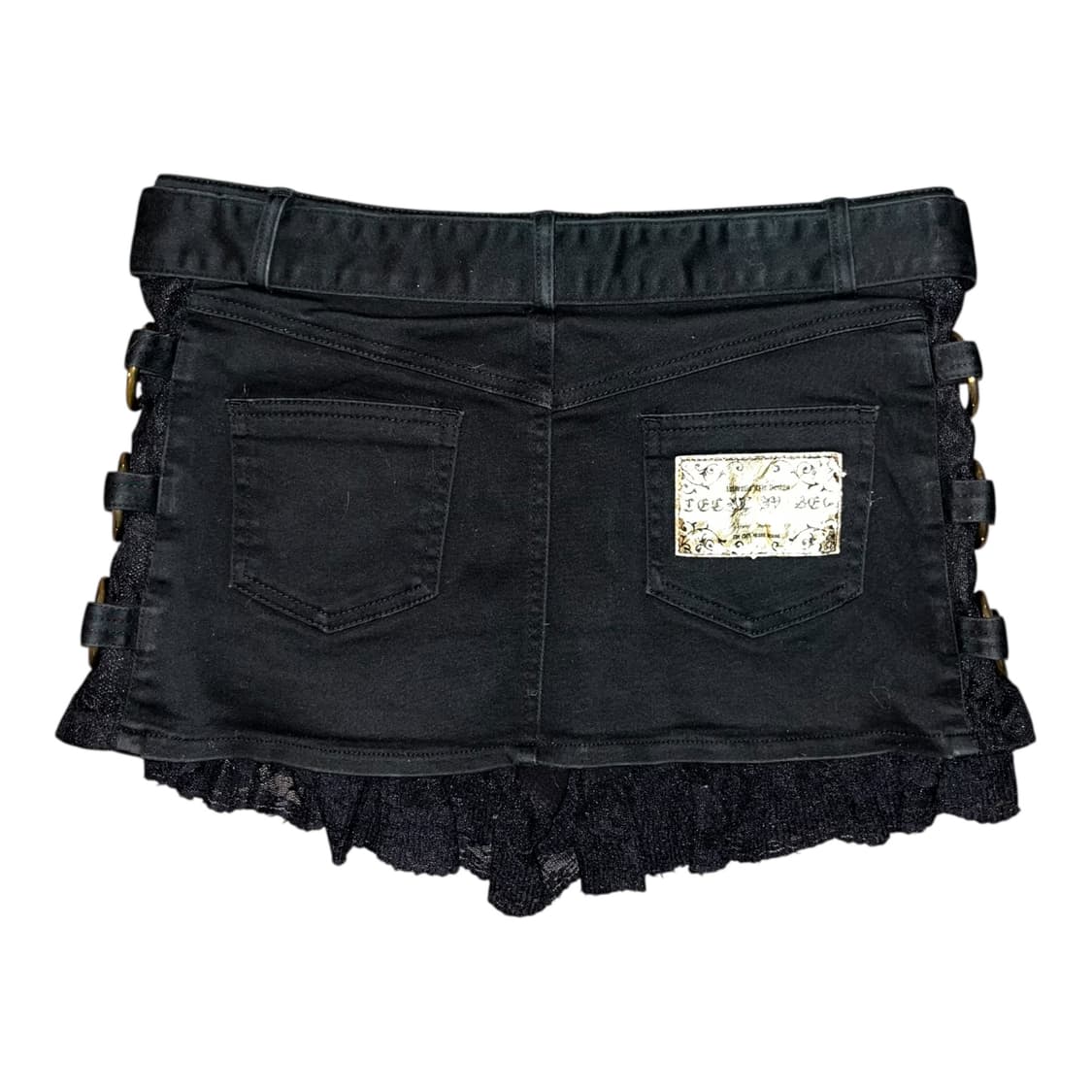 CECIL McBEE 세실맥비 벨트 사이드링 숏스커트팬츠 갸루y2k 상품이미지3