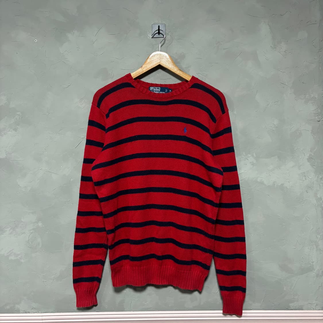 폴로 랄프로렌 크리스마스 니트 빨강 상품이미지1
