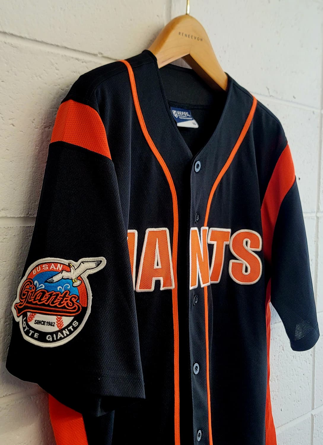 [110.XXL] 네포스 롯데자이언츠 원정유니폼(No.31 손아섭 마킹) 상품이미지5