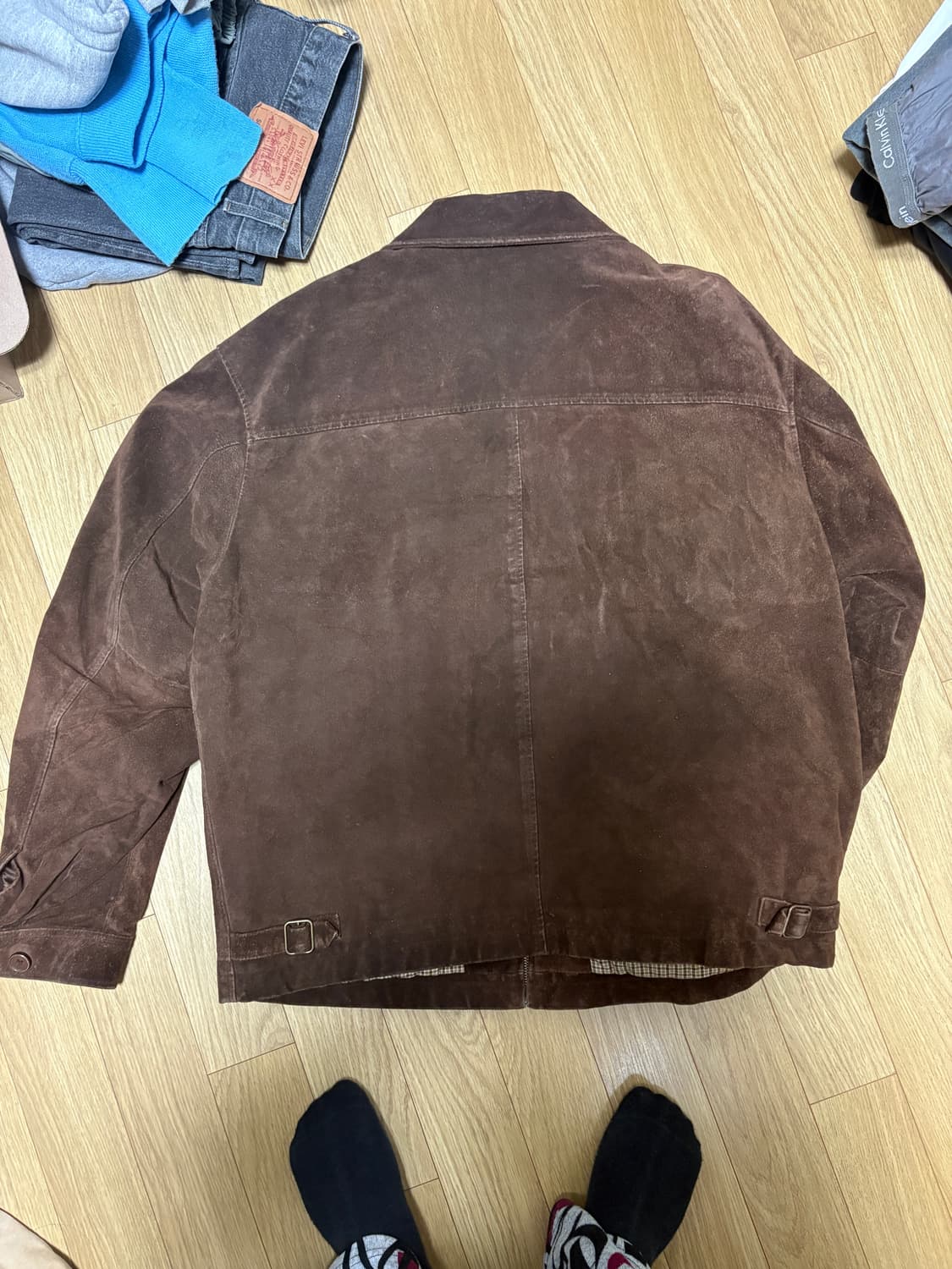 올드갭 스웨이드 자켓 xl 상품이미지5