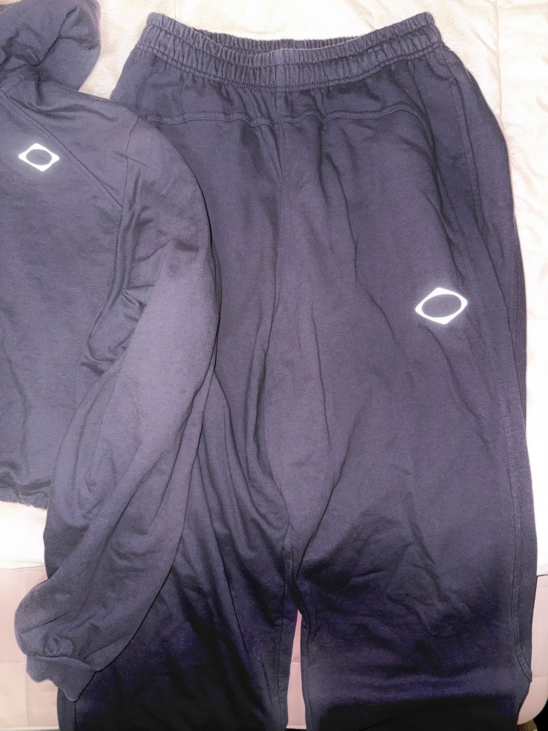 미스치프 트레이닝 셋업 세트 롬버스사이드후드티&와이드팬츠 오호스혜인서 상품이미지6