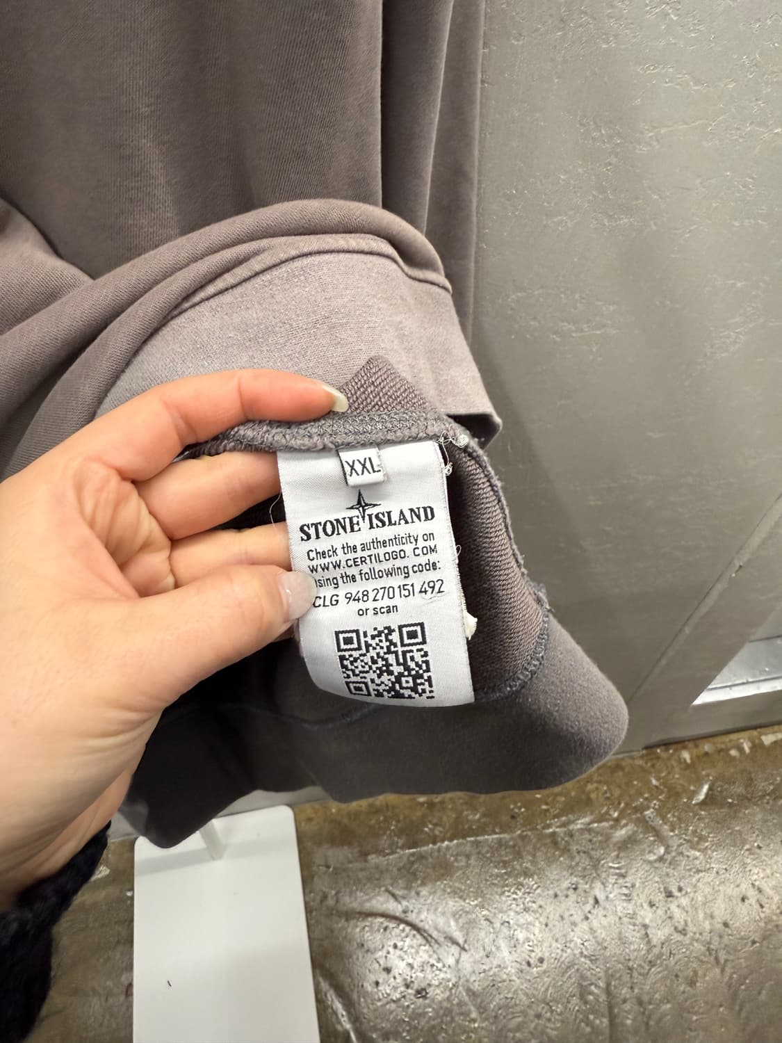 스톤 아일랜드 맨투맨 롱슬리브 xxl 상품이미지4