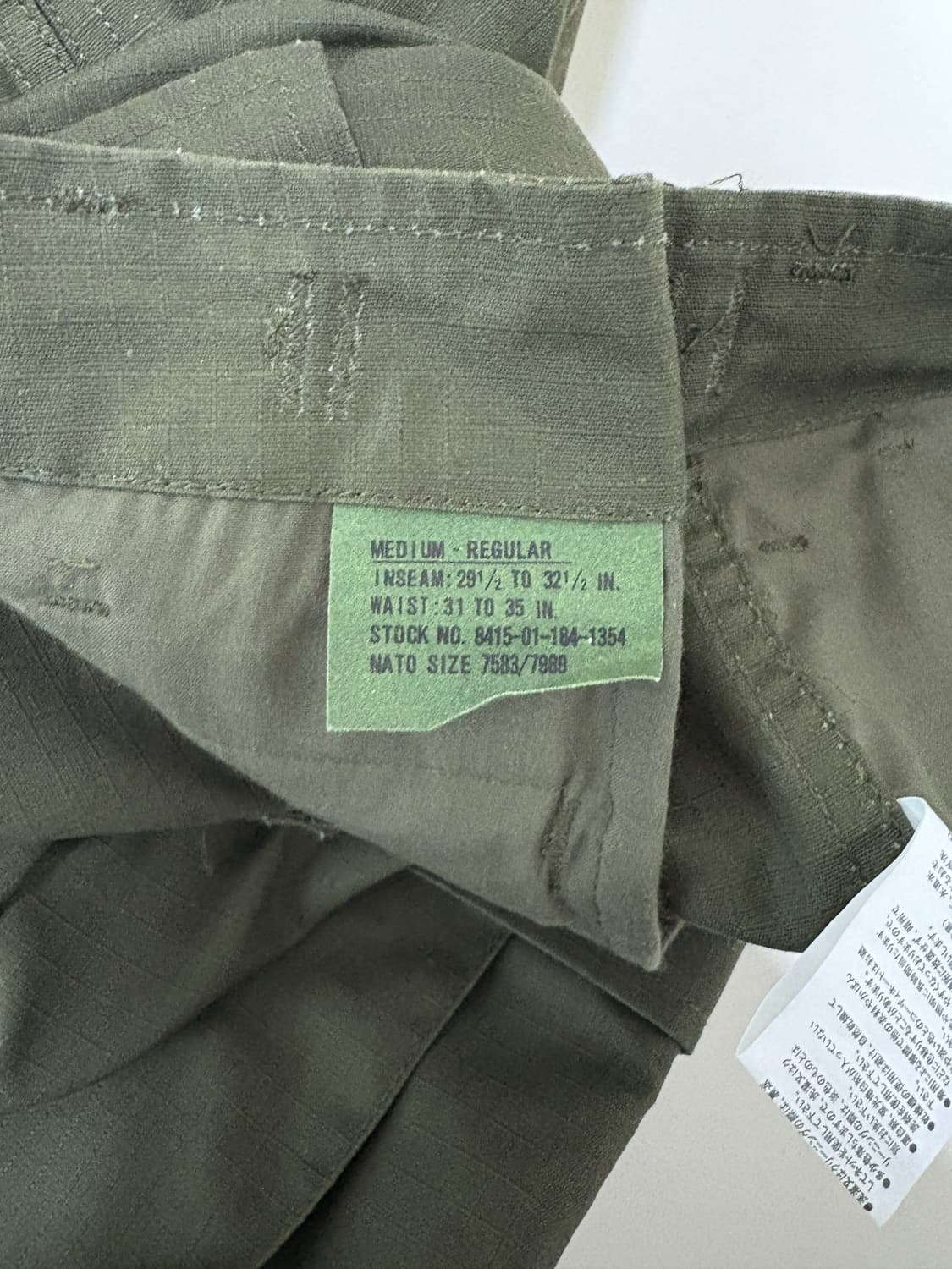 ymclky BDU 팬츠 립스탑 M 상품이미지2