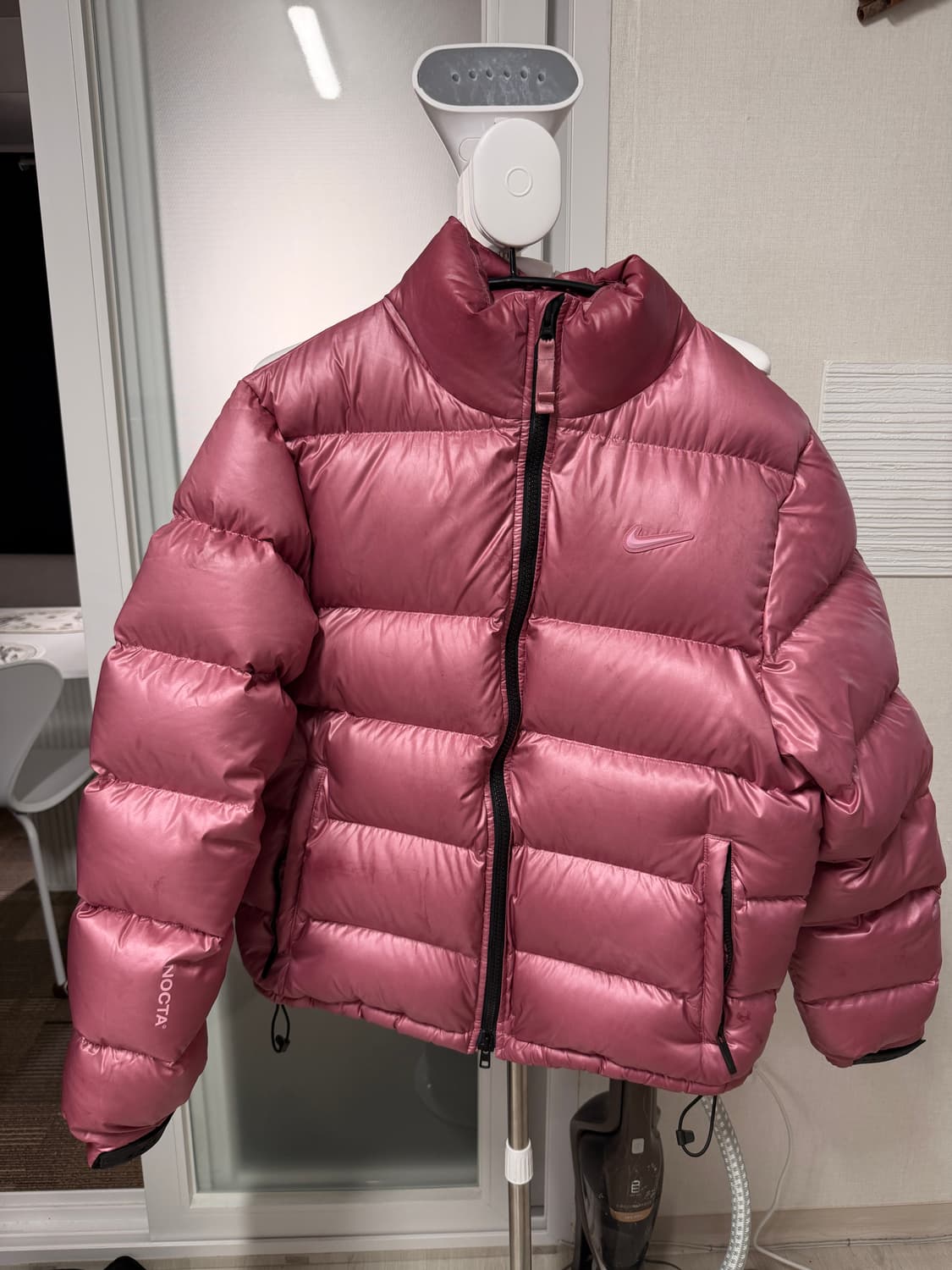 나이키 x 녹타 패딩 엘리펀트핑크 M 상품이미지2