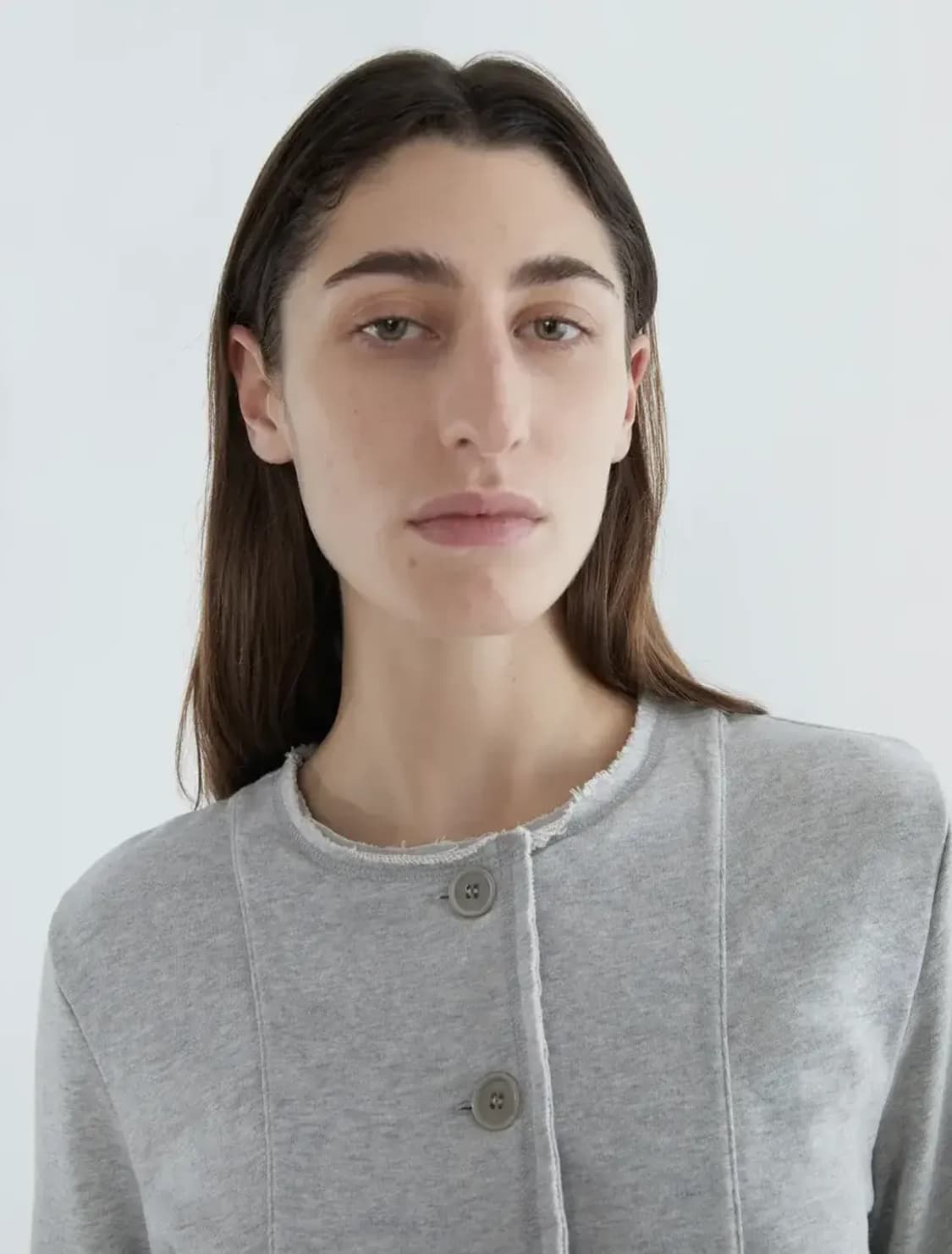 (S,M) 팔로마울 Sanpi 가디건 그레이 상품이미지3