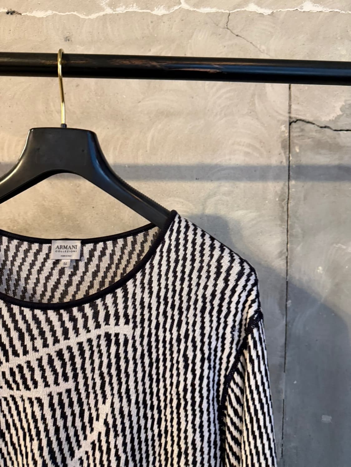 아르마니 꼴레지오니 그래픽 니트 105 상품이미지4