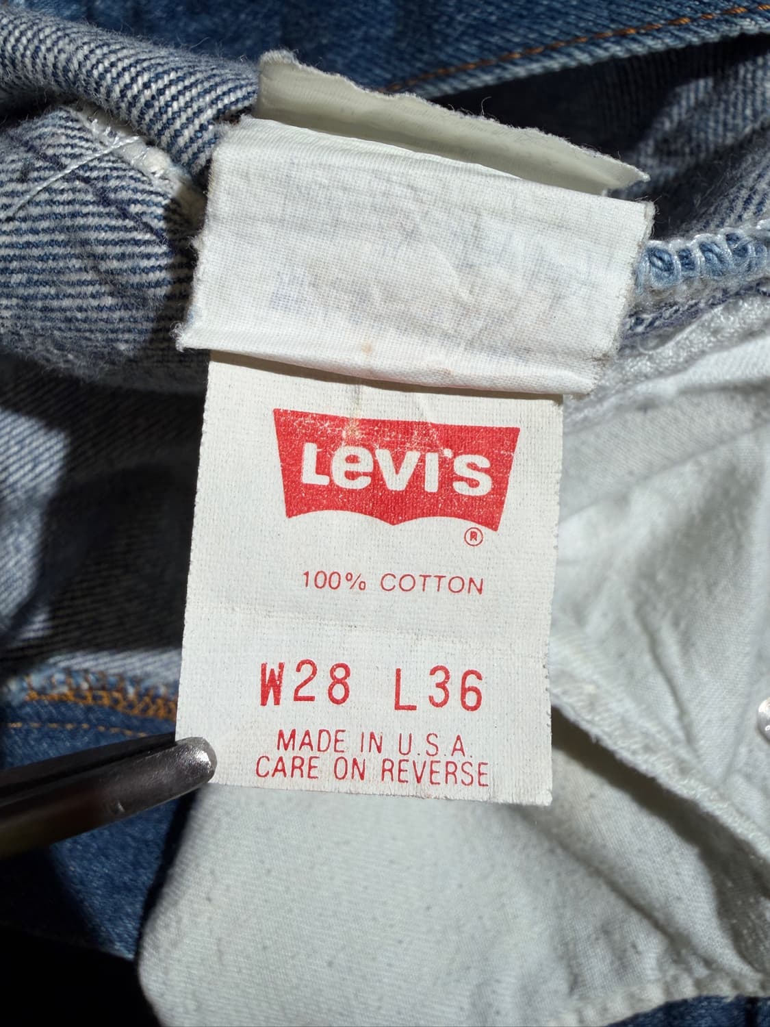 90's Levi's 501xx (27, Made In U.S.A) 상품이미지7