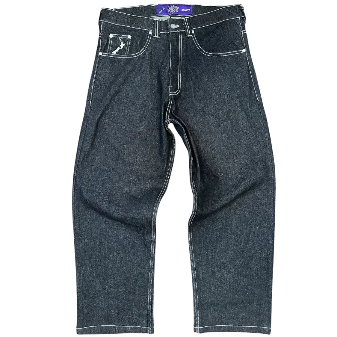 Adwysd yoke heavy duty unisex denim M 상품이미지2