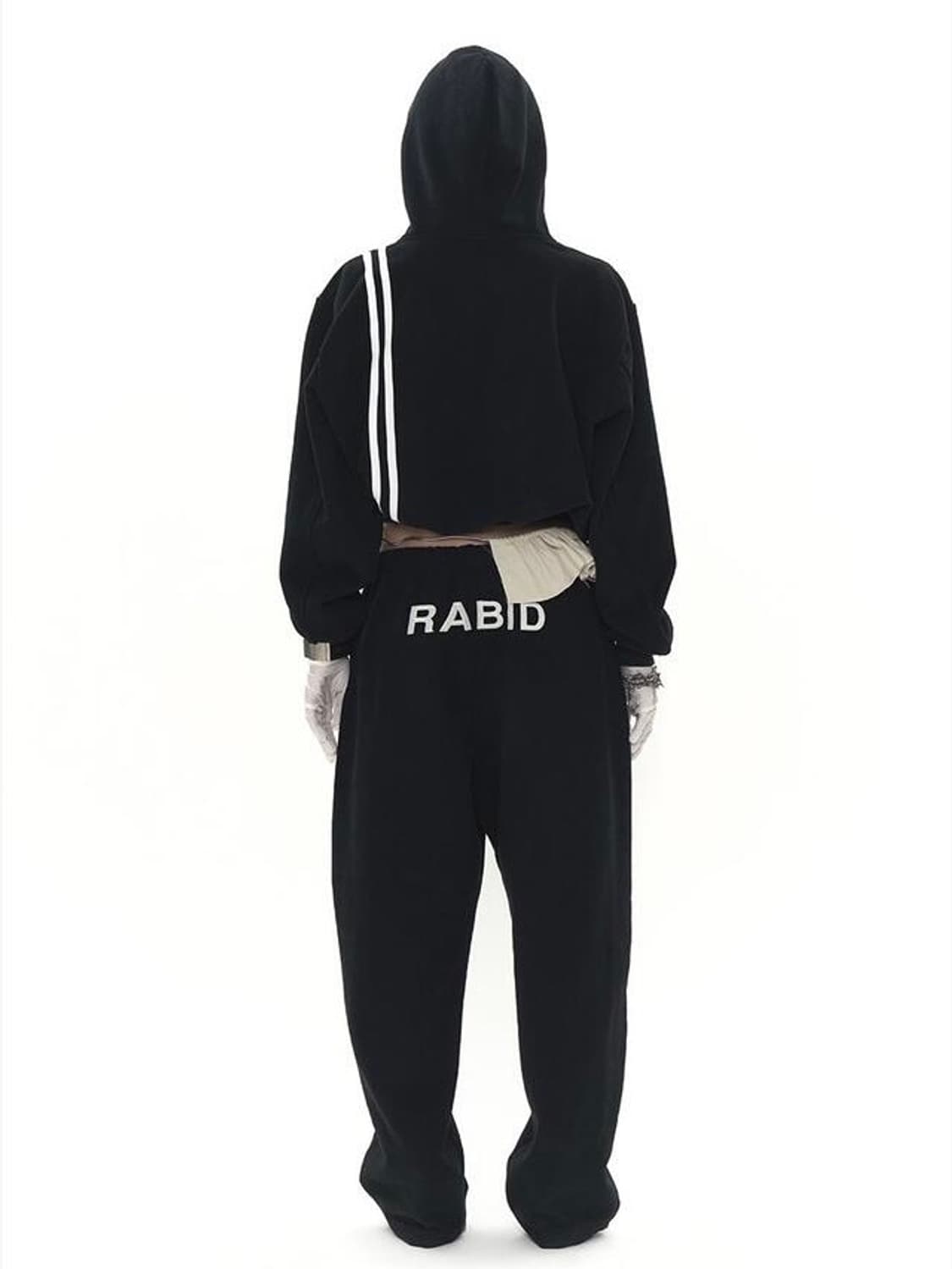 M 604service 604서비스 스쿨로고 트랙팬츠 상품이미지3