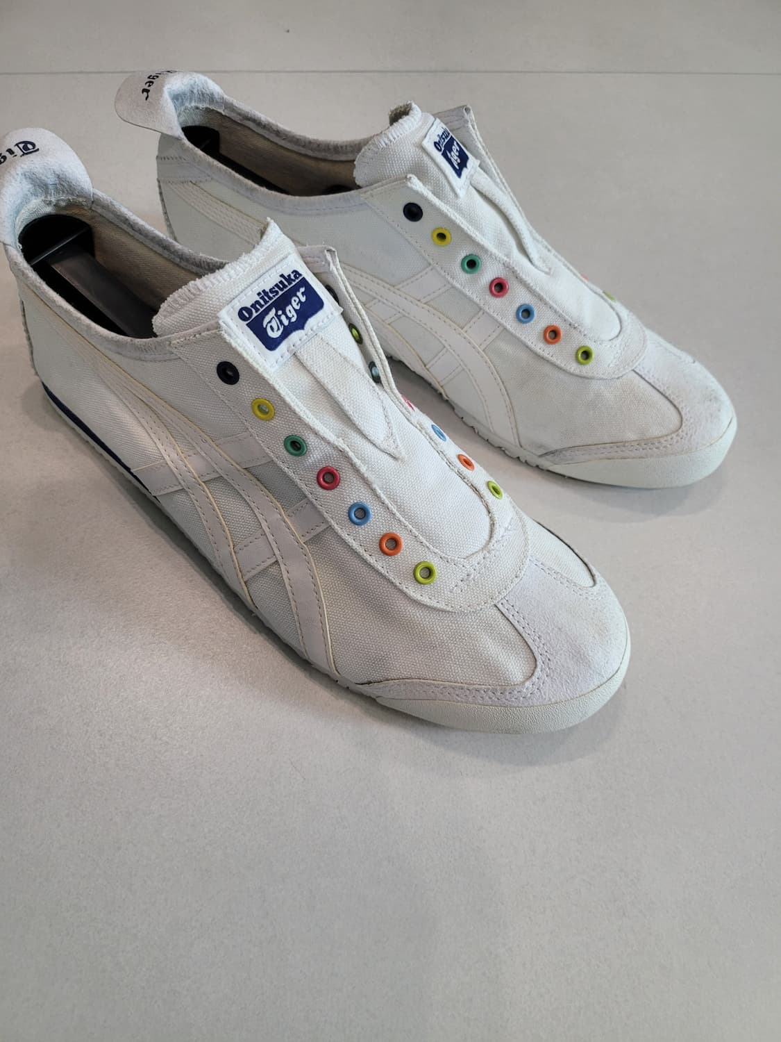 🌈 한정판의 아우라, 오니츠카타이거 멕시코 66 '멀티 아일렛' 슬립온 상품이미지1