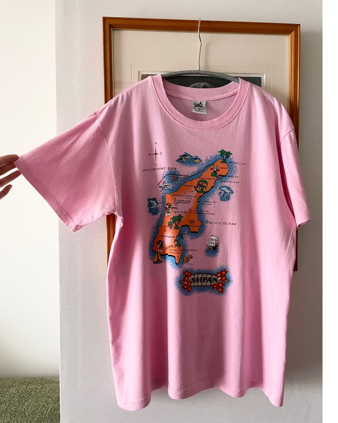 Saipan vintage t-shirt 상품이미지4