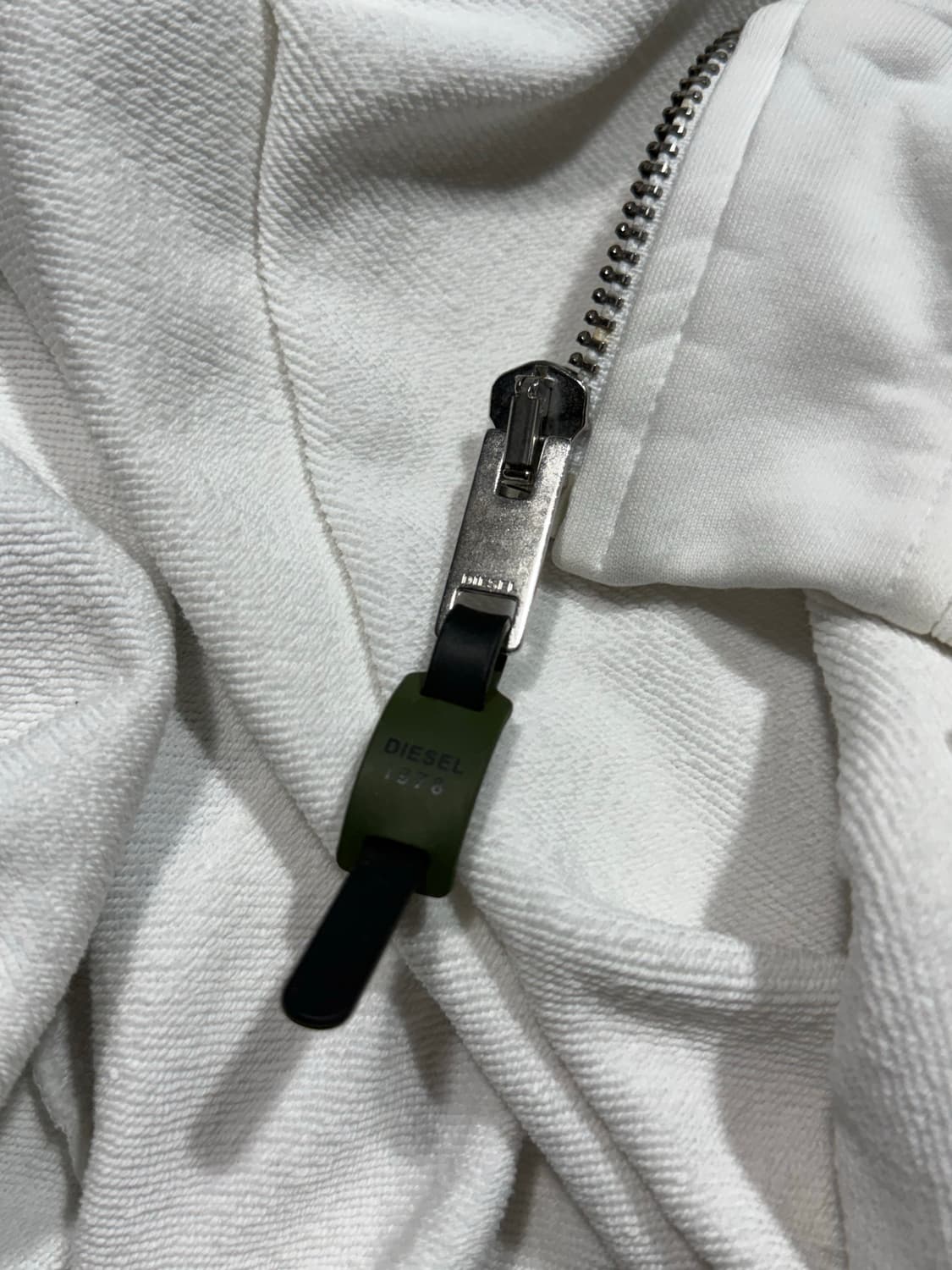 Diesel 디젤 화이트 코스믹 후드 집업 상품이미지3