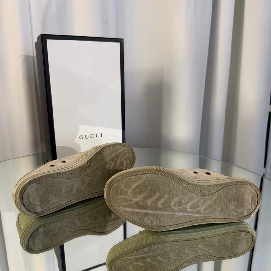 (36) 구찌 캔버스 GG 스니커즈 상품이미지5