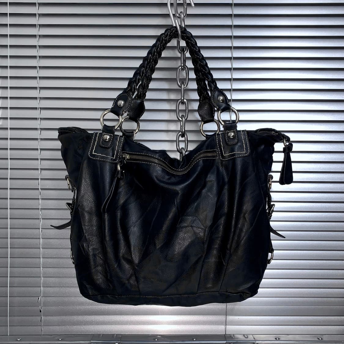 00s 빈티지 라지 게스 스티치 백 상품이미지5