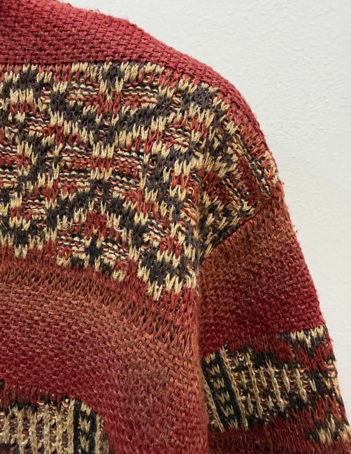 rrl 자카드 라운드 니트   L 상품이미지2