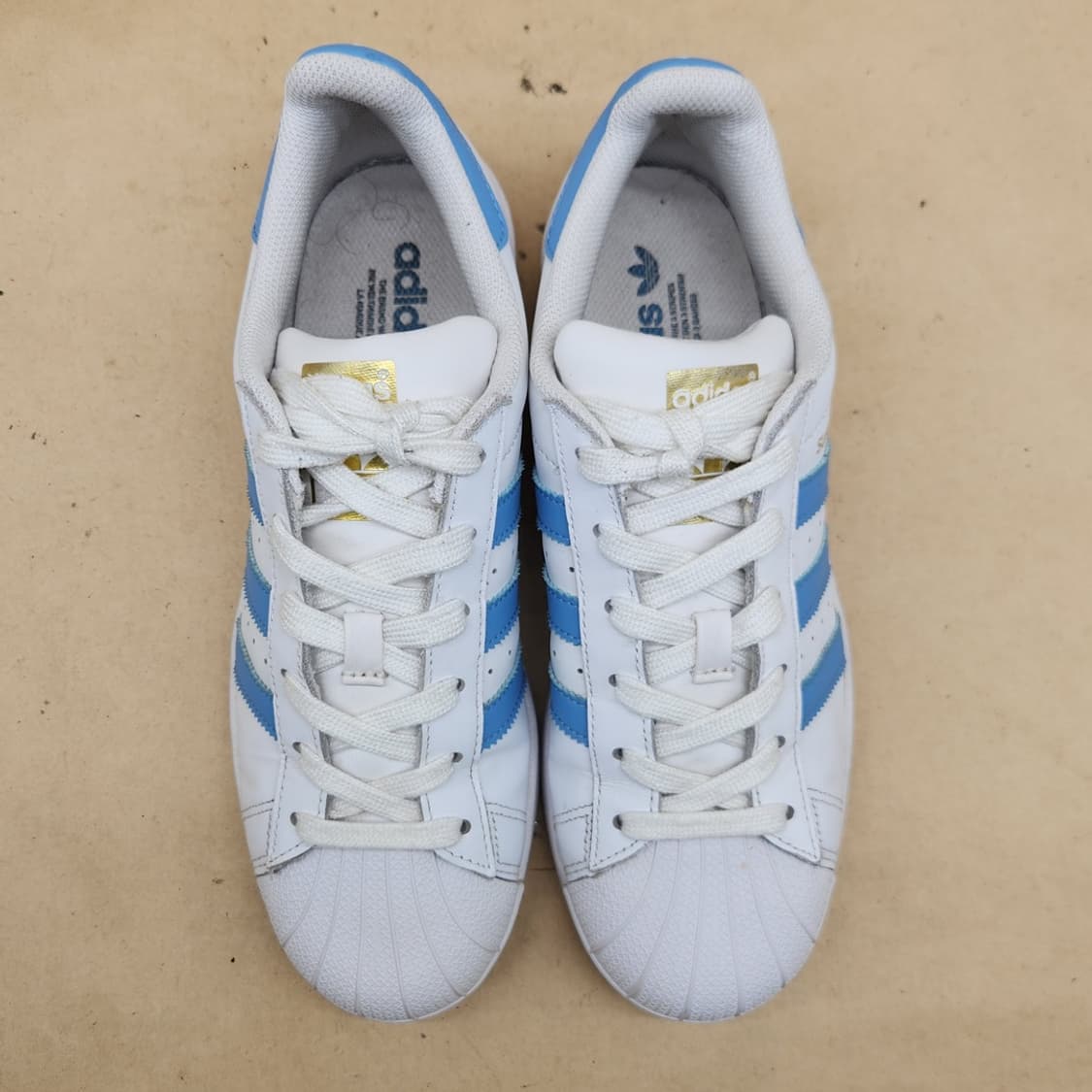 아디다스 슈퍼스타 블루 스니커즈 250 상품이미지2