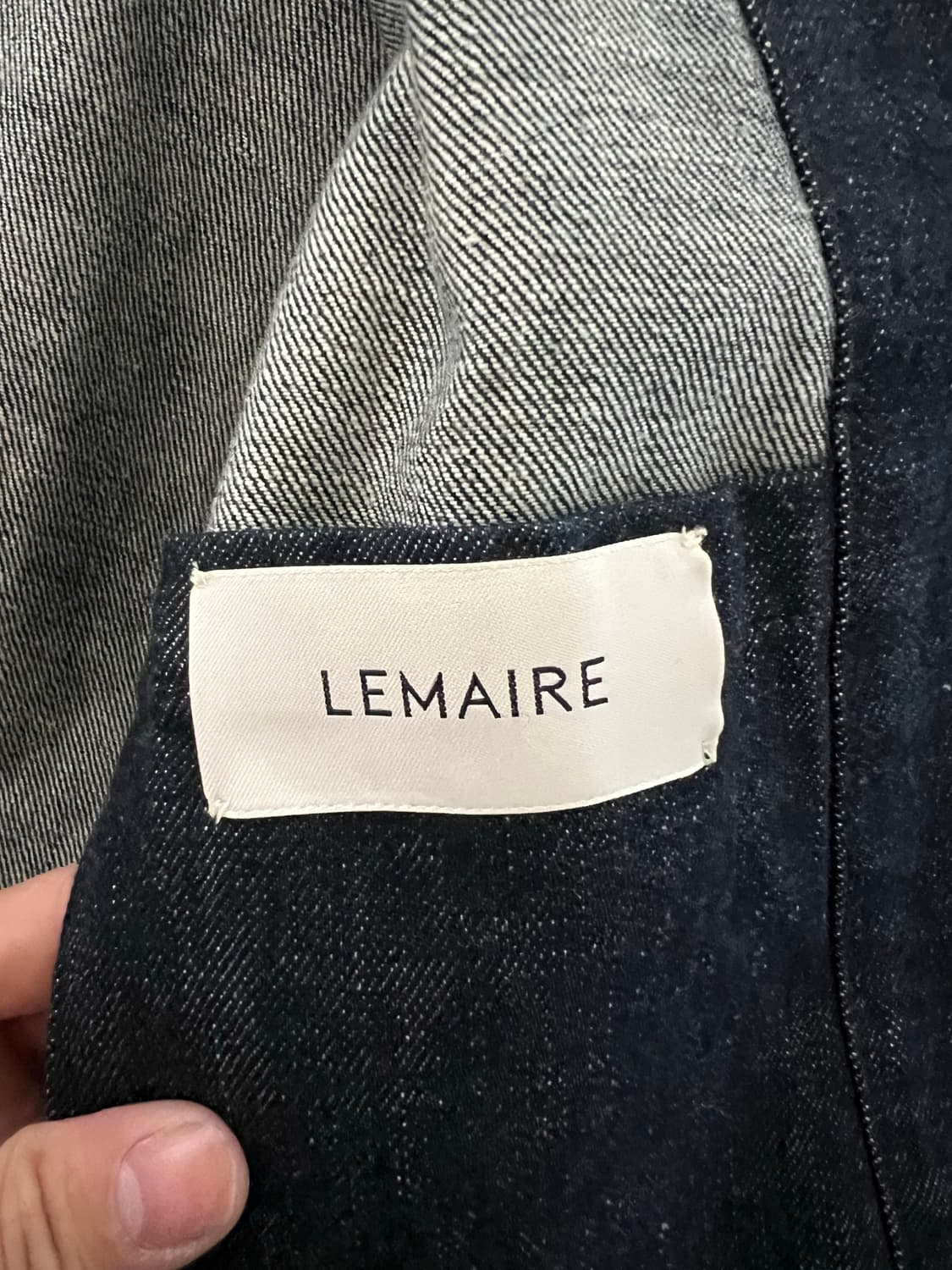 르메르 더블브레스티드 데님 자켓 42사이즈 상품이미지7