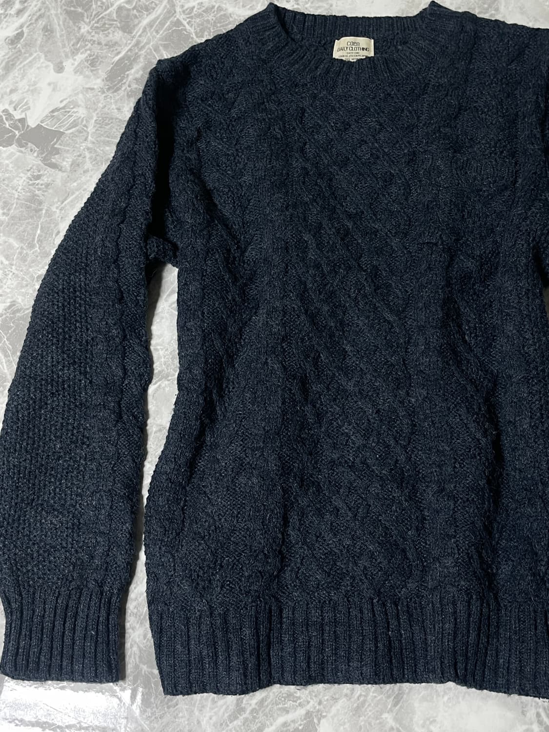 twist pocket loose knit 상품이미지6