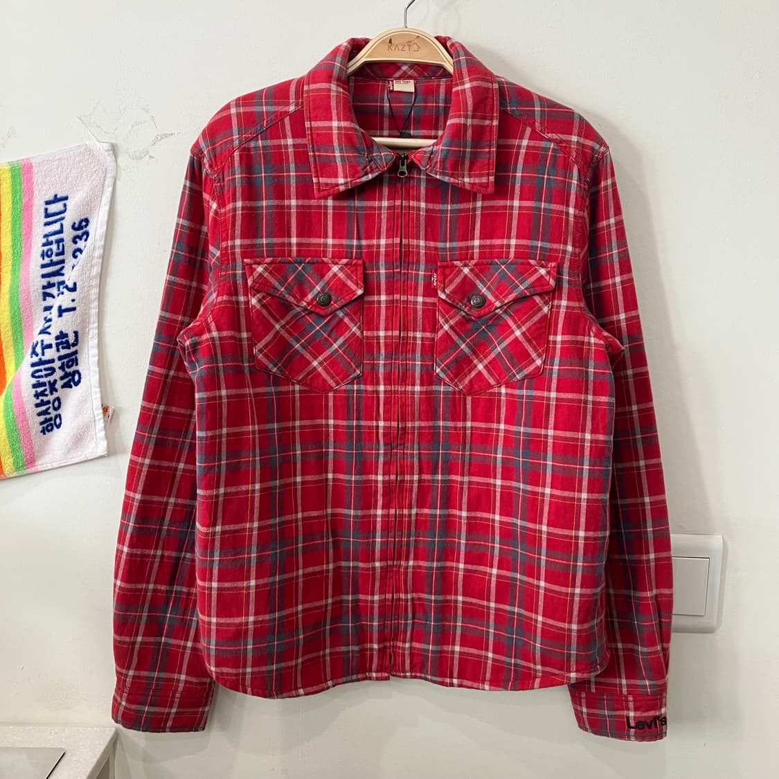 121 리바이스 누빔 셔츠 자켓 상품이미지1