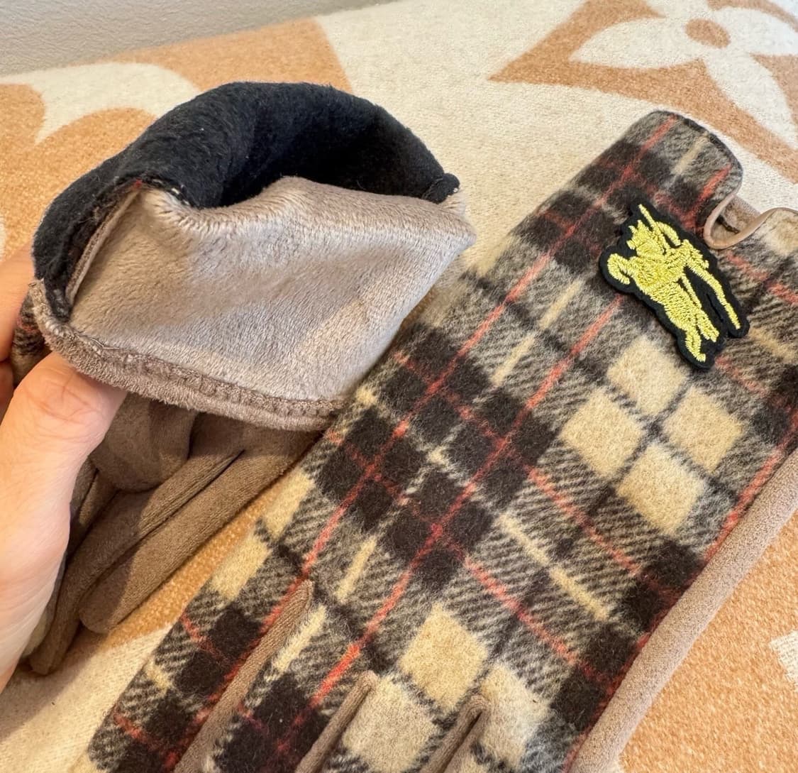 버버리 장갑 가을 겨울 보온 클래식 심플
 상품이미지5