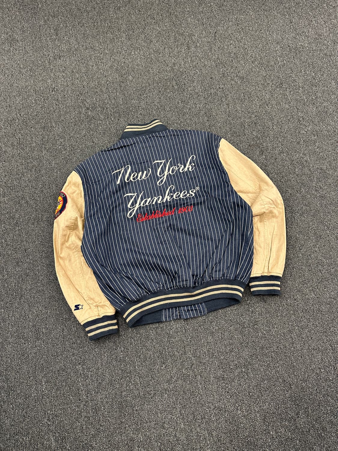 L) 스타터 뉴욕 양키스 베이스볼 자켓 상품이미지2