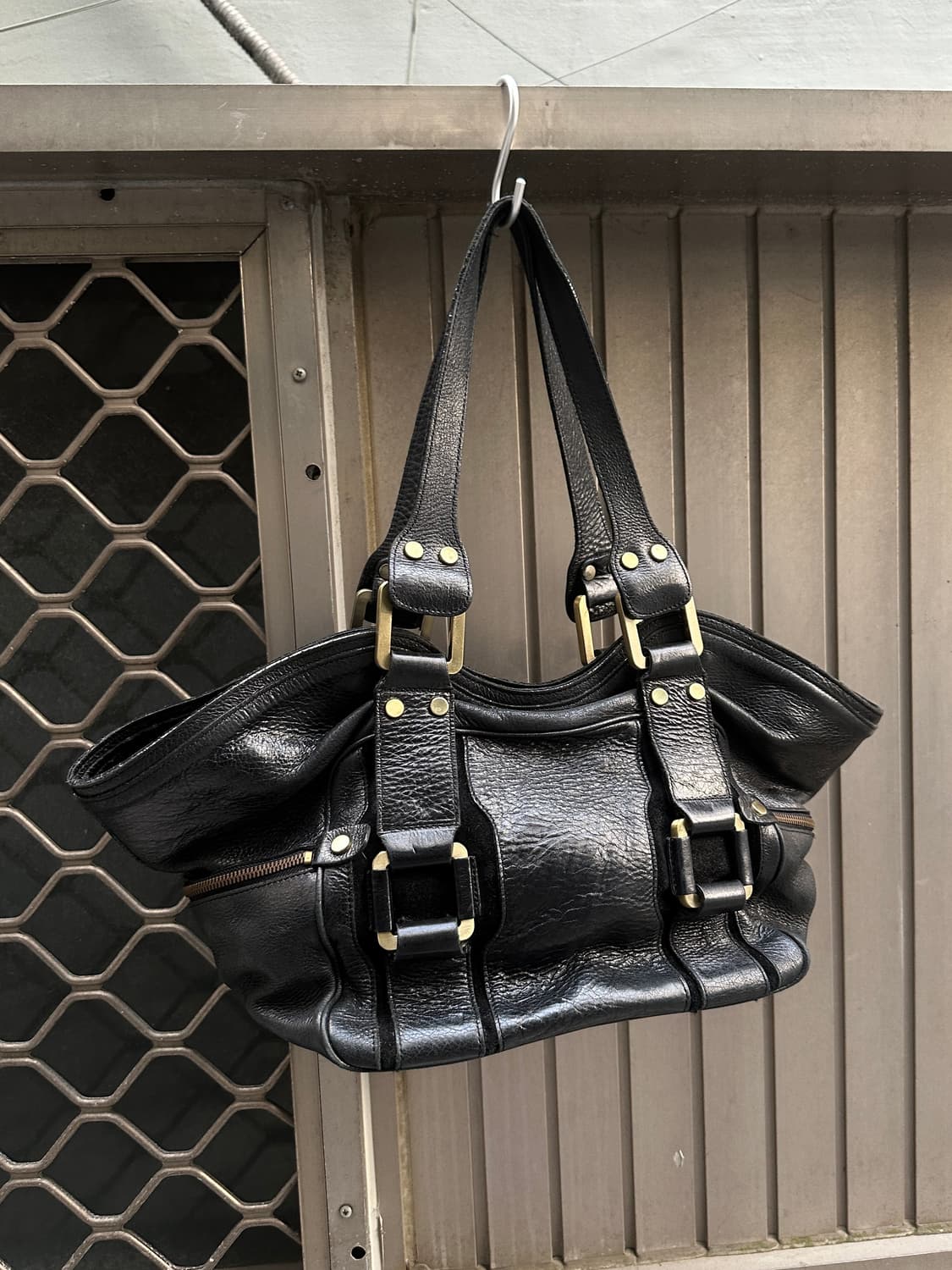 Jimmy Choo old vintage leather bag 상품이미지8