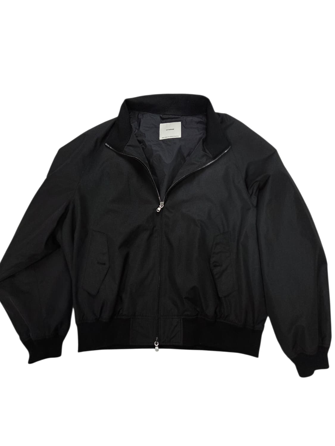 Intheraw 인더로우 블랙 바람막이 블루종 봄버 자켓 3 상품이미지2