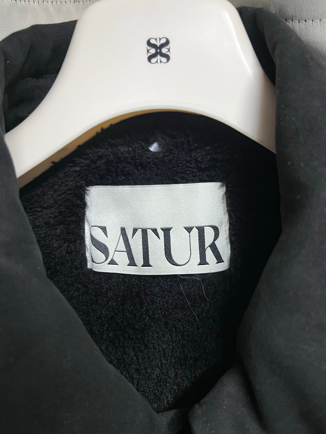 세터 신세틱 스웨이드 블루종 점퍼 블랙 상품이미지3