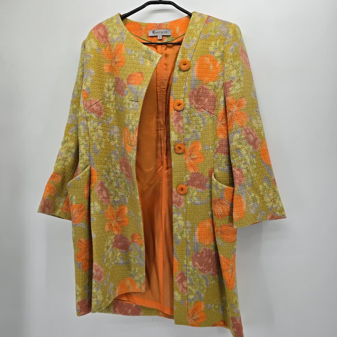 플로럴 패턴 클래식 자켓 55 상품이미지7