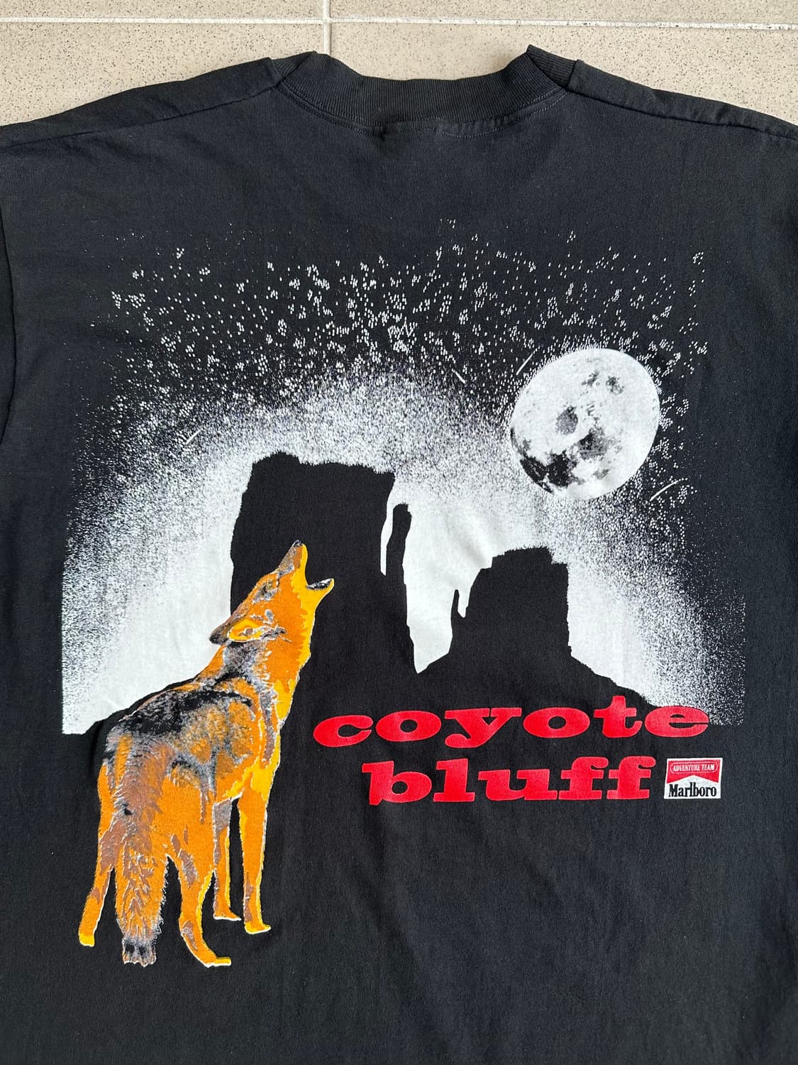 90s 빈티지 말보루 티셔츠 코요테 XL 상품이미지5