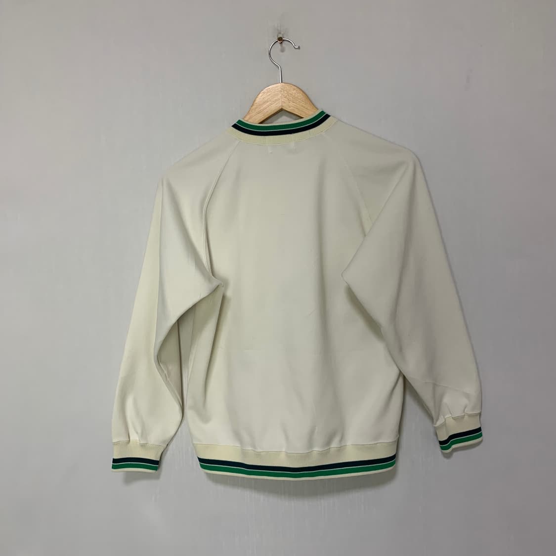 프레드페리 월계수 빈티지 아이보리 져지 집업 여성 S 상품이미지6