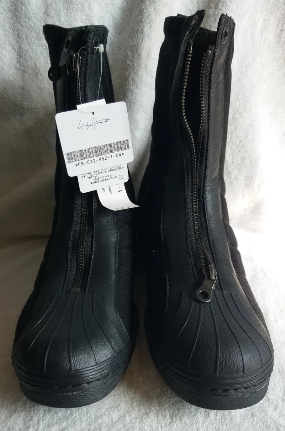 Yoji yamamoto 요지 야마모토 아디다스 블랙 하이탑 상품이미지2