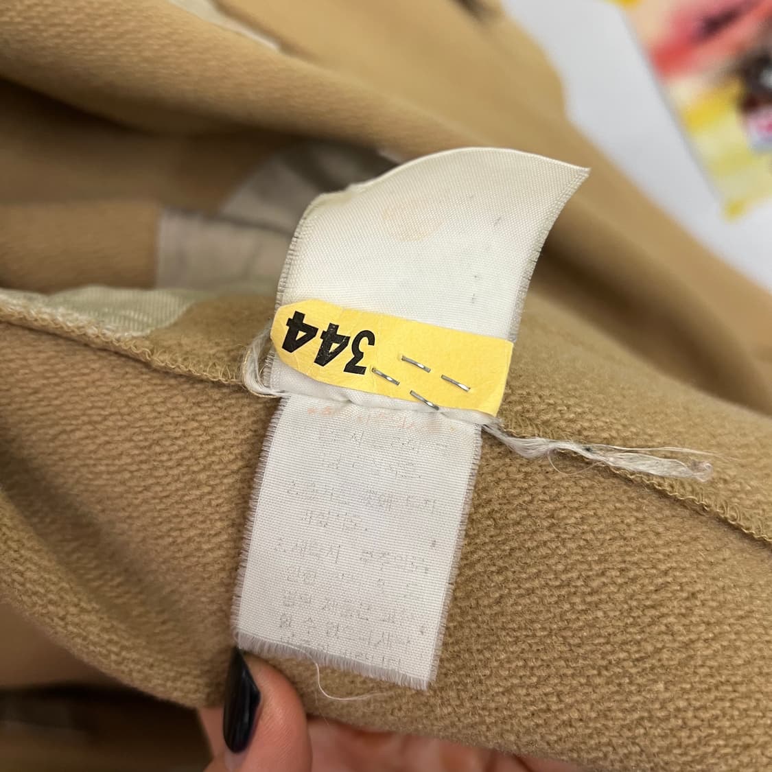 90‘s 폴로 울 더플 코트 상품이미지6