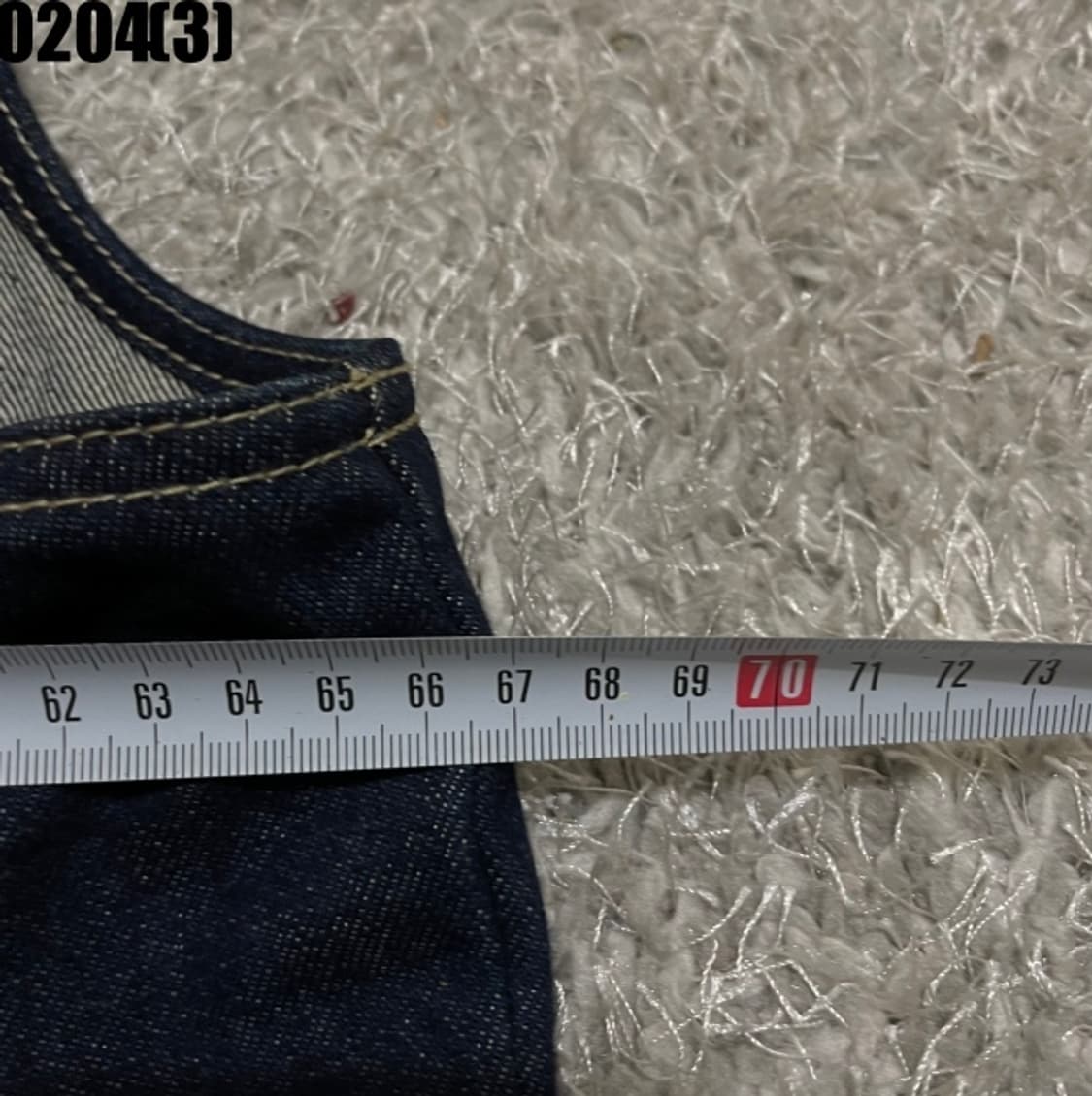 로카웨어 데님 베스트 자켓 상품이미지4