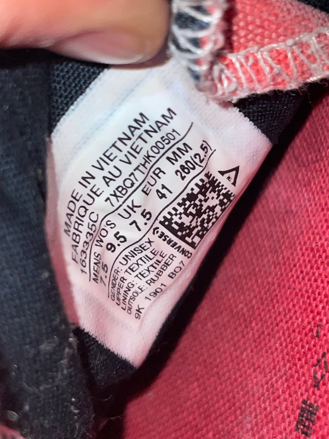 컨버스 척 70 레드 260 상품이미지10