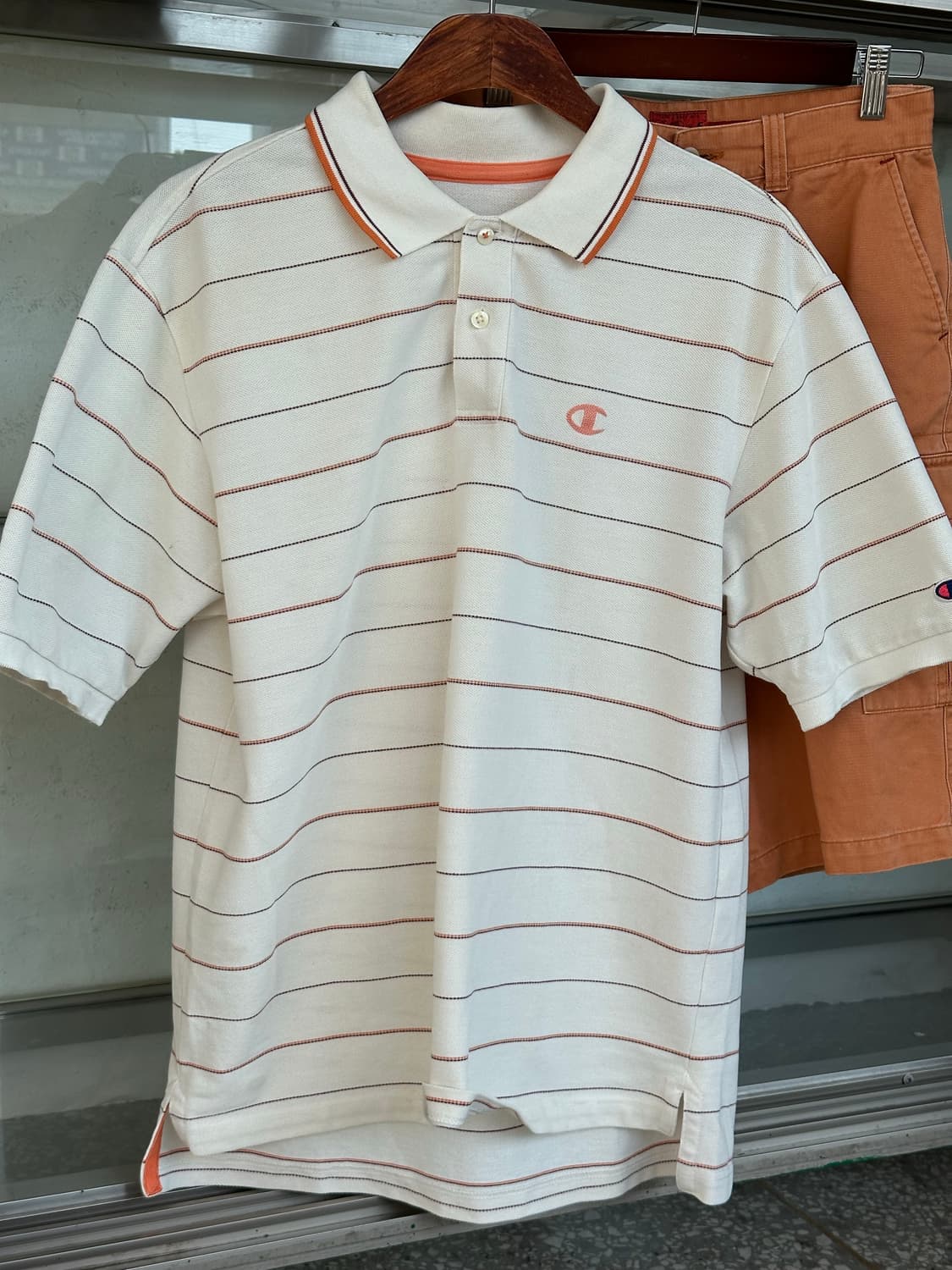 Champion 스트라이프 폴로티 상품이미지6