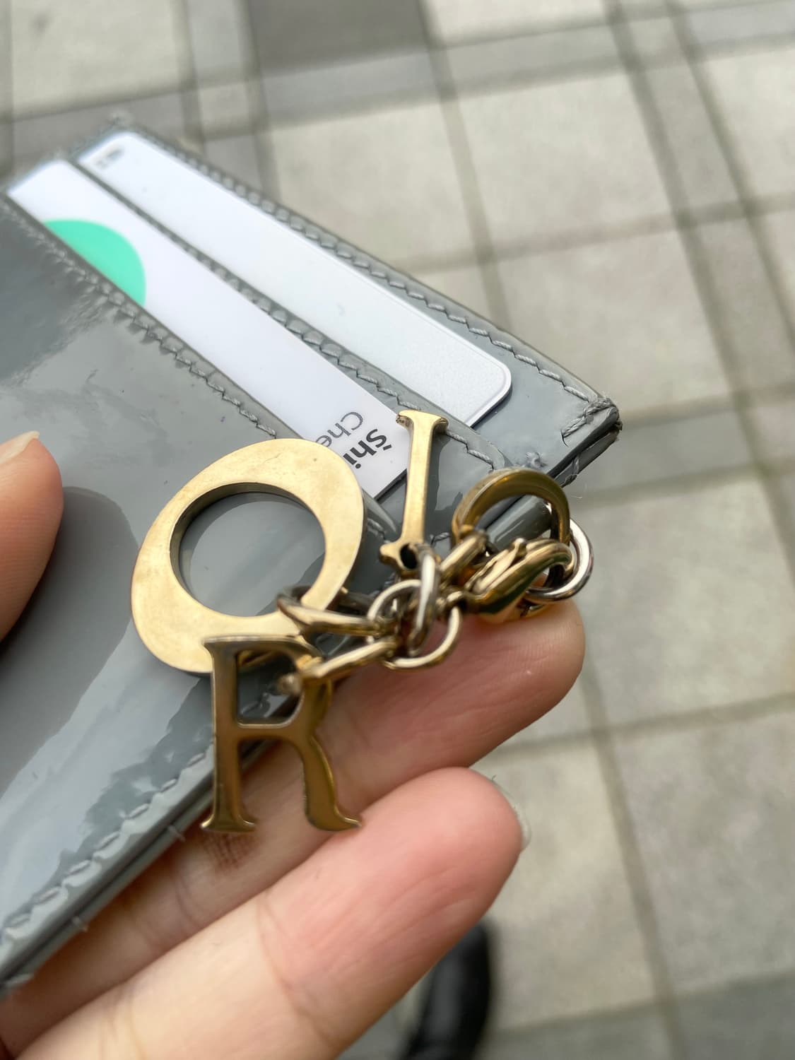 Dior 레이디디올 페이턴트 카나쥬 카드지갑 상품이미지3