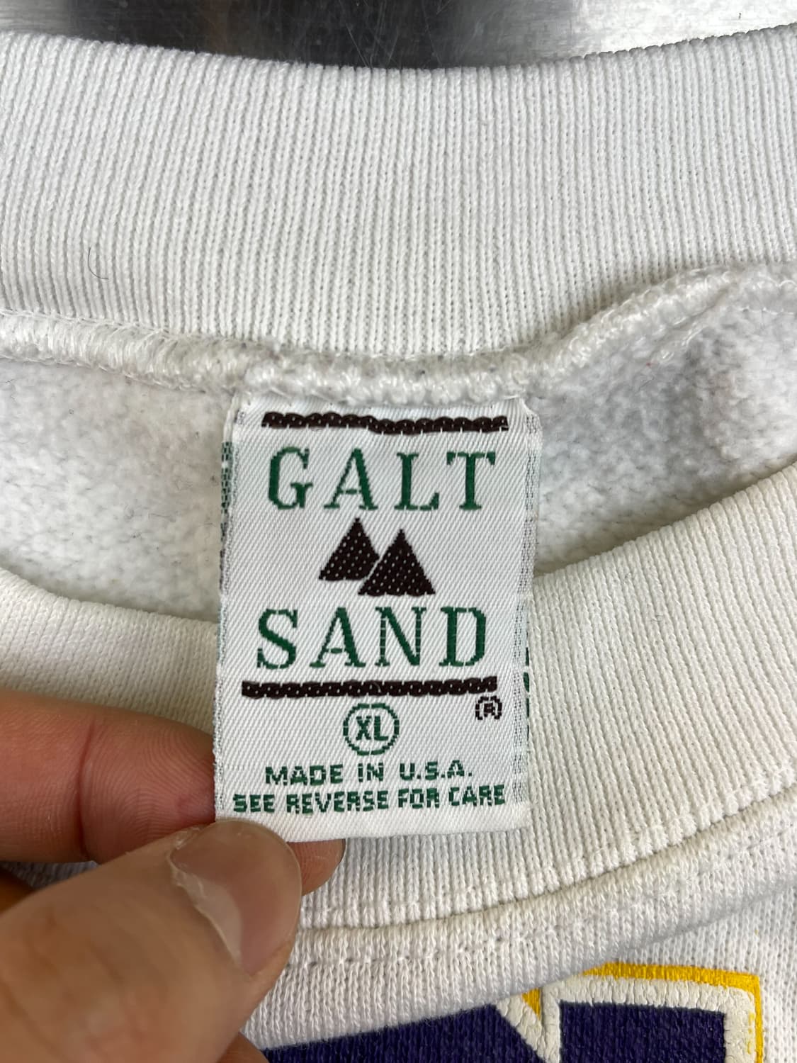 Galt Sand 90s U.S.A LSU 컬리지 스웻셔츠 상품이미지5