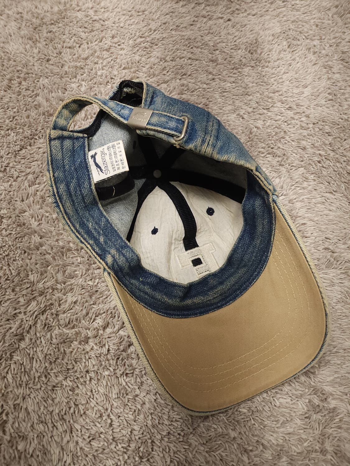 빈티지  슬레진저 청데님 볼캡 상품이미지8