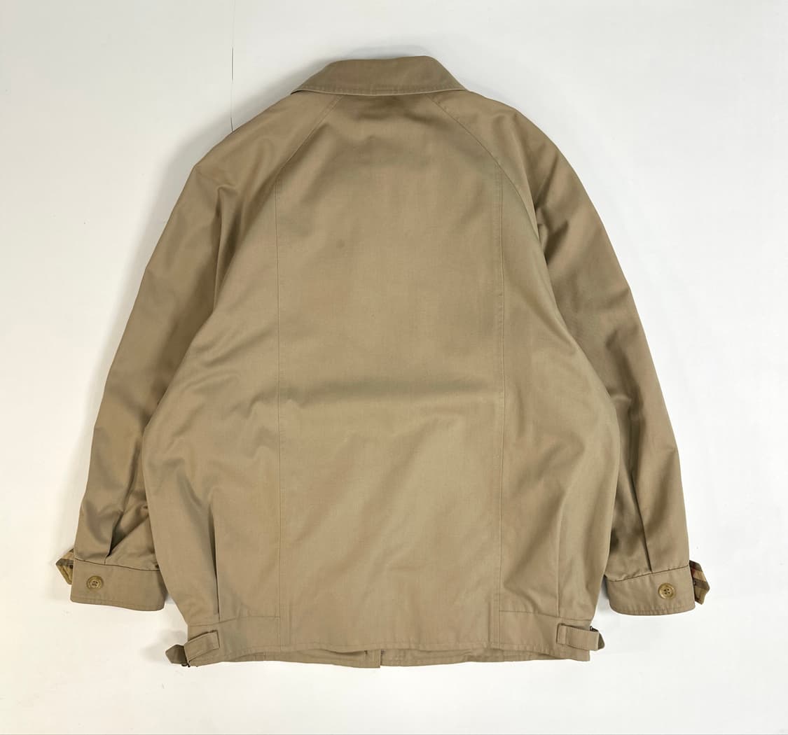 버버리 아카이브 90s 노바체크 자켓 코튼 베이지 S 상품이미지5