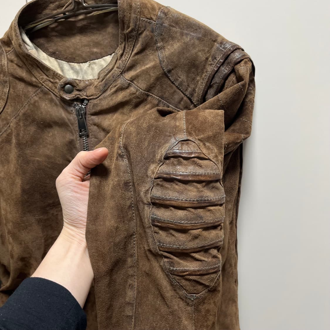 조르지오브라토 램스킨 바이커자켓 상품이미지4