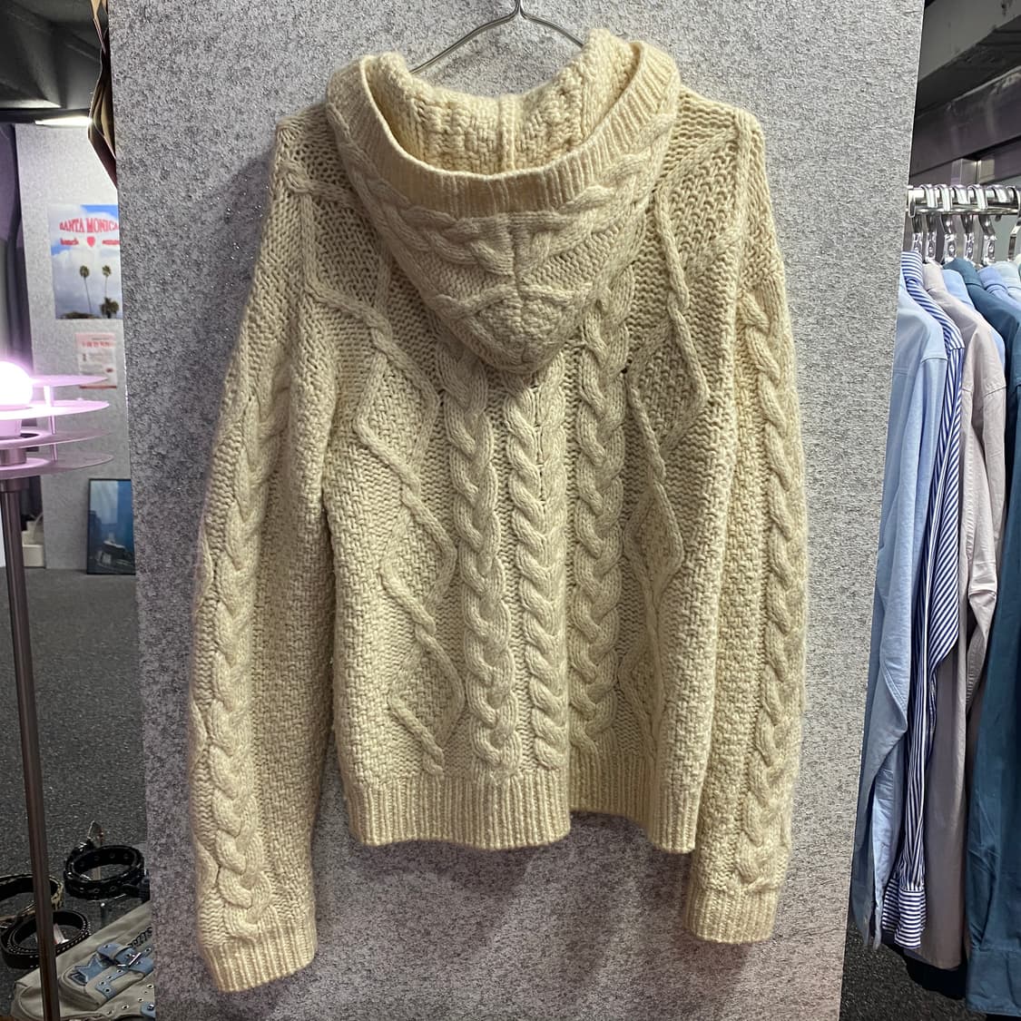 Jpn Vth 울 후드 니트 B2830 상품이미지4