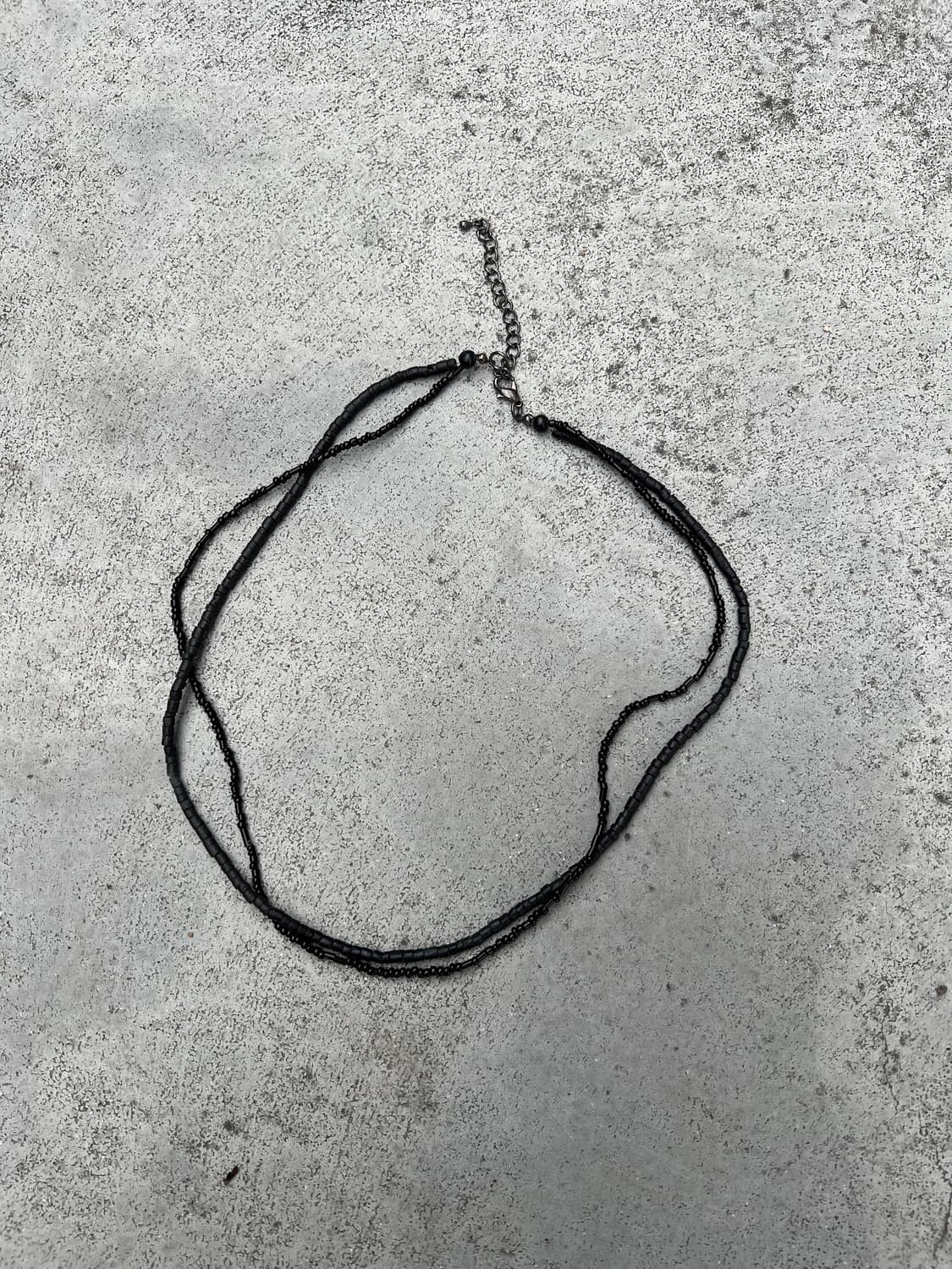 레이어드 비즈 목걸이 상품이미지1