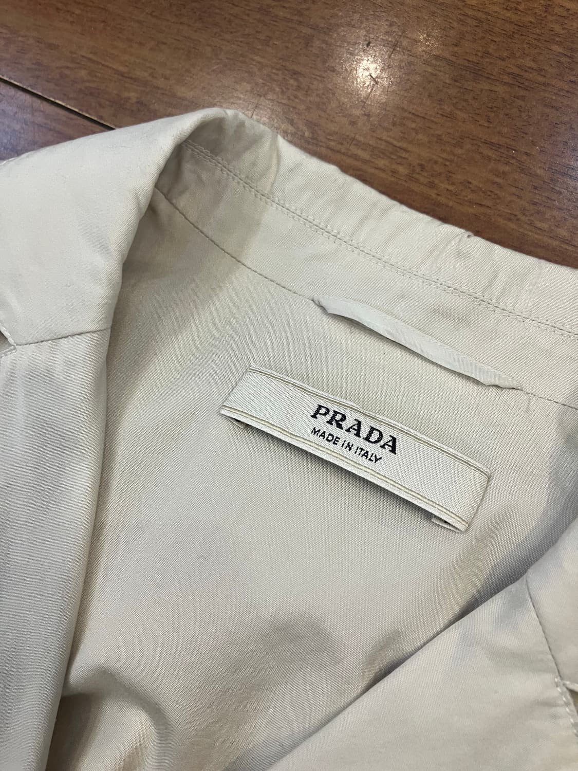 프라다 면 자켓 상품이미지3